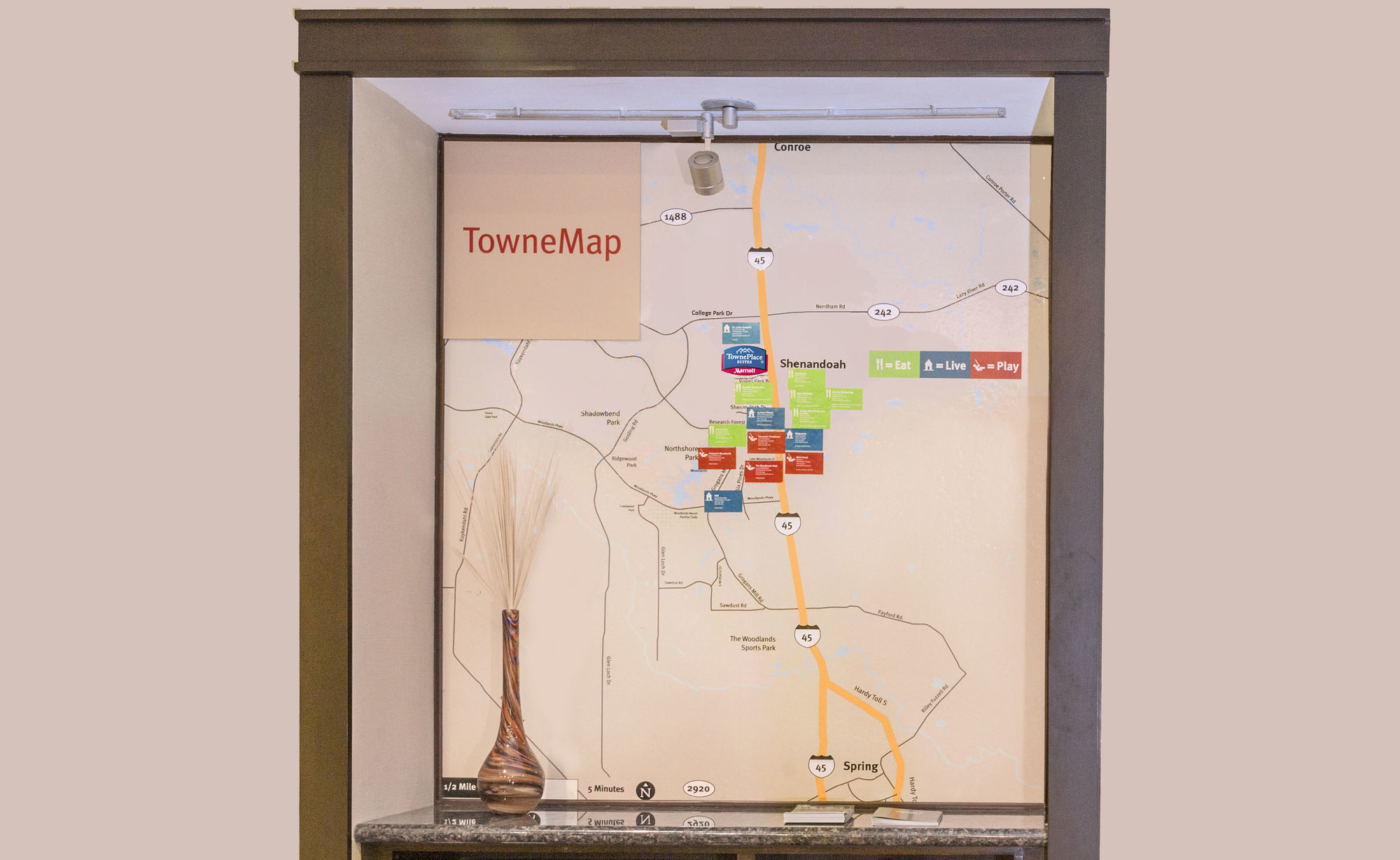 Towneplace Suites Houston North/Shenandoah Ngoại thất bức ảnh