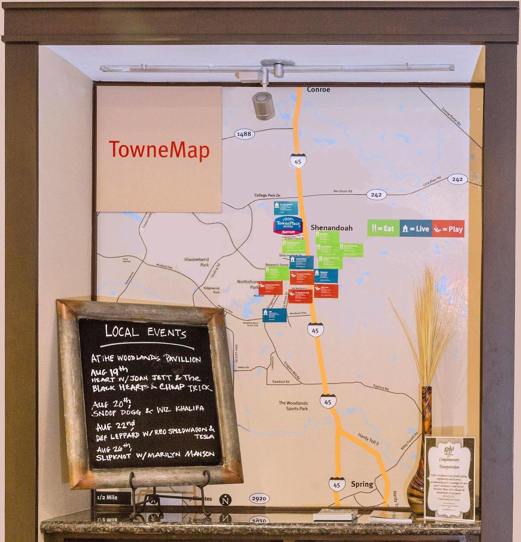 Towneplace Suites Houston North/Shenandoah Ngoại thất bức ảnh